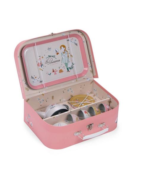 Suitcase - New Tea Party Metal Set The Parisiennes