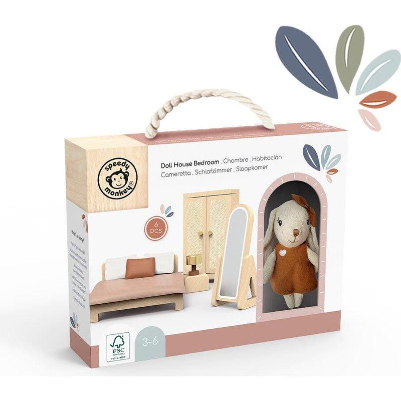 Doll House Bedroom set incl. 1 character image number 1