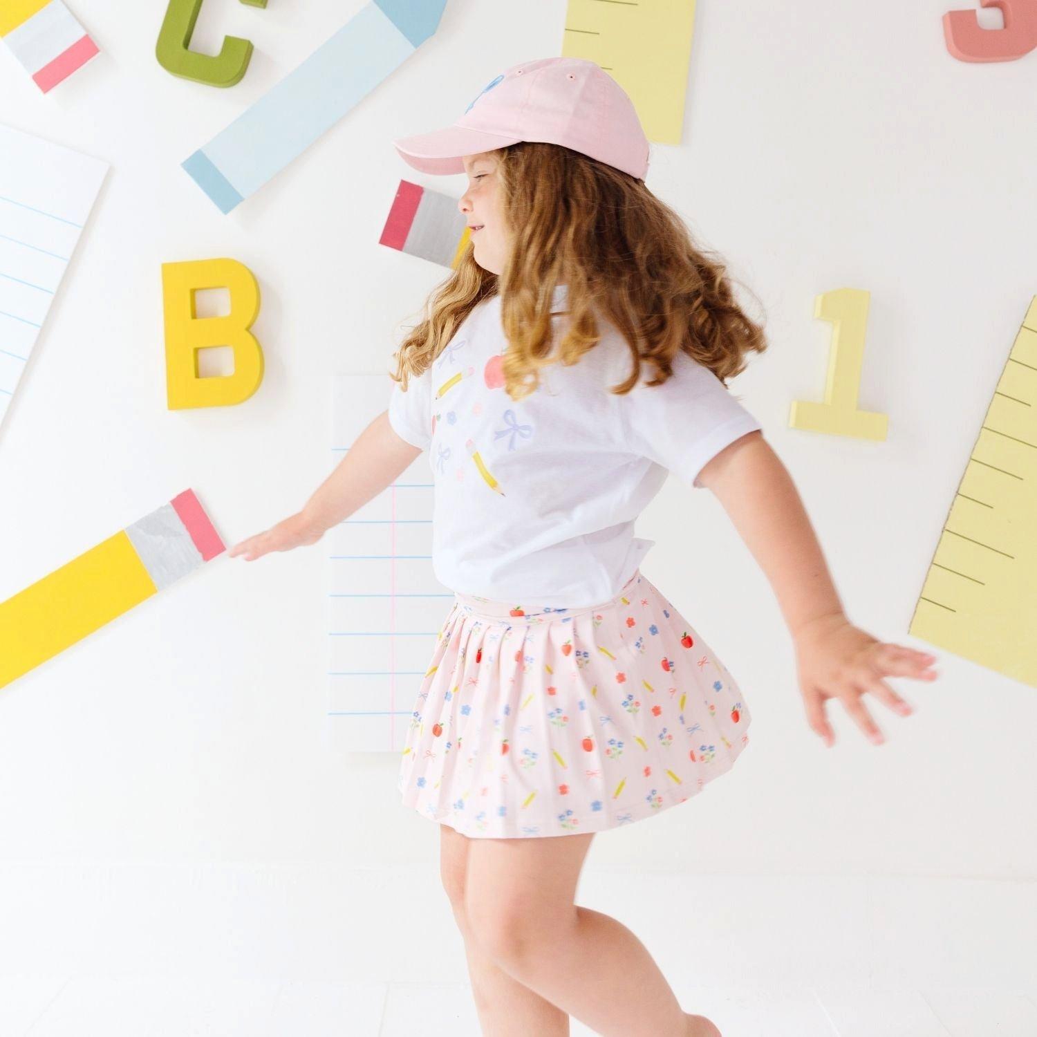 Ditsy Floral Back To School Short Sleeve T-Shirt image number 3