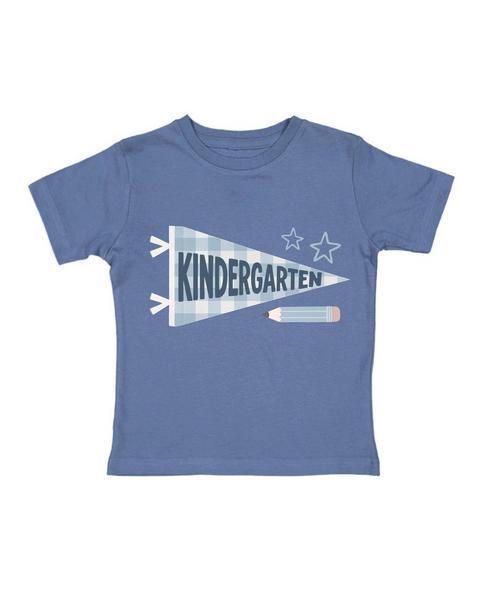 Kindergarten Pennant Short Sleeve T-Shirt