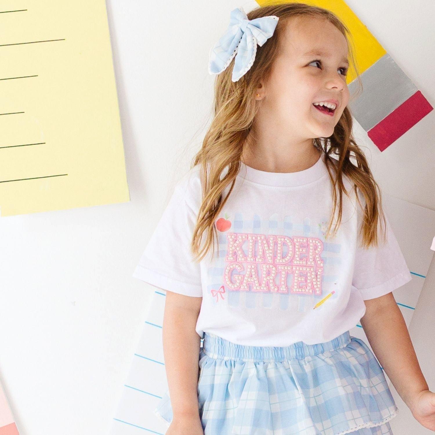 Kindergarten Pearl Patch Short Sleeve T-Shirt image number 1