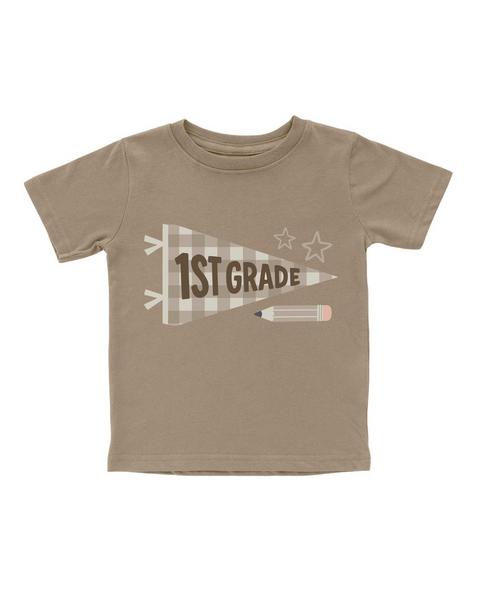 First Grade Pennant Short Sleeve T-Shirt