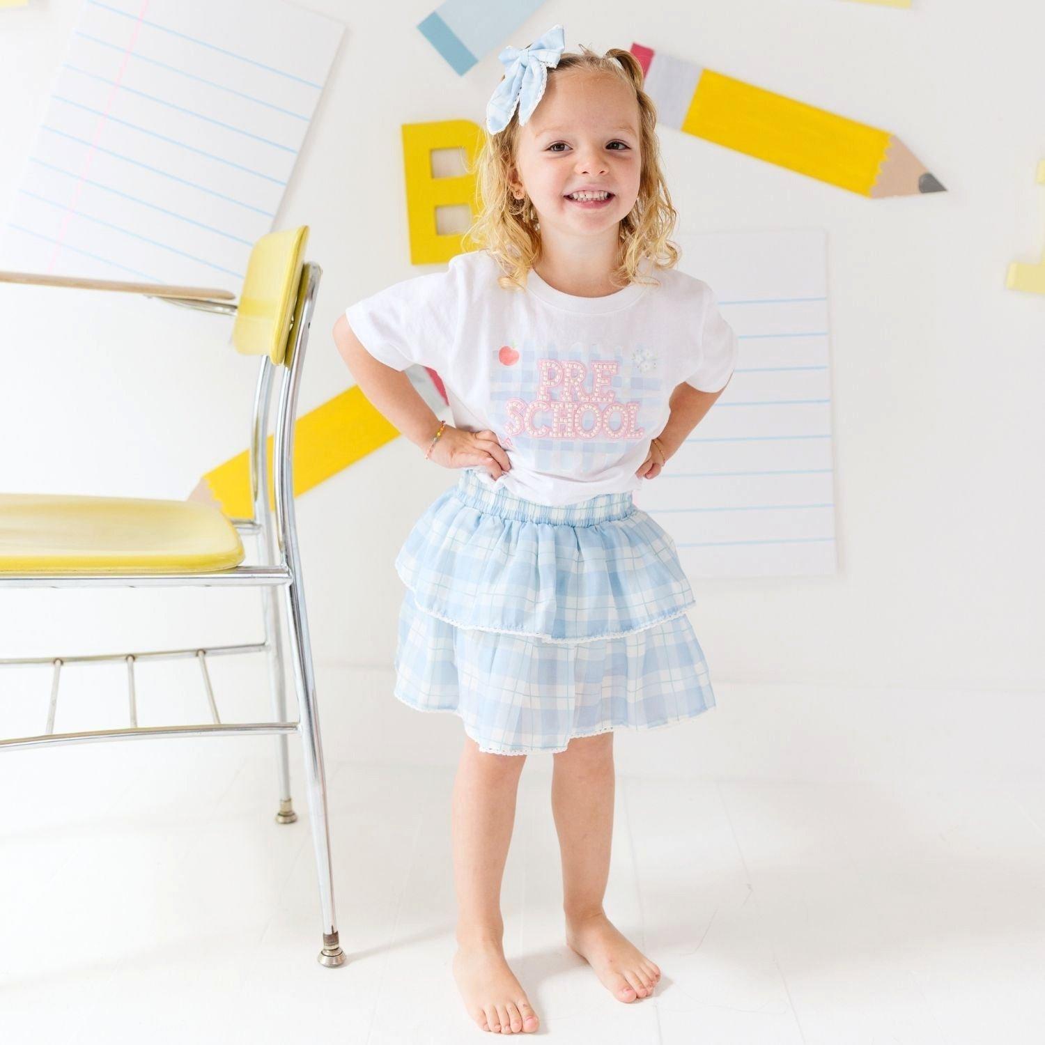 Preschool Pearl Patch Short Sleeve T-Shirt image number 1