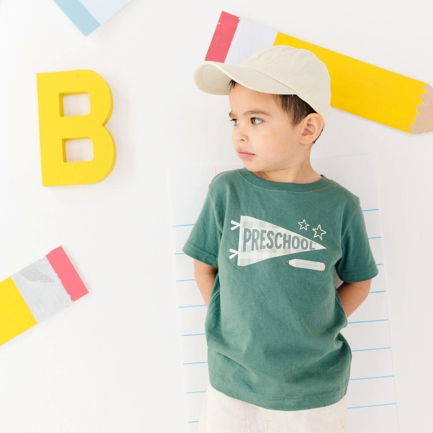Preschool Pennant Short Sleeve T-Shirt image number 3