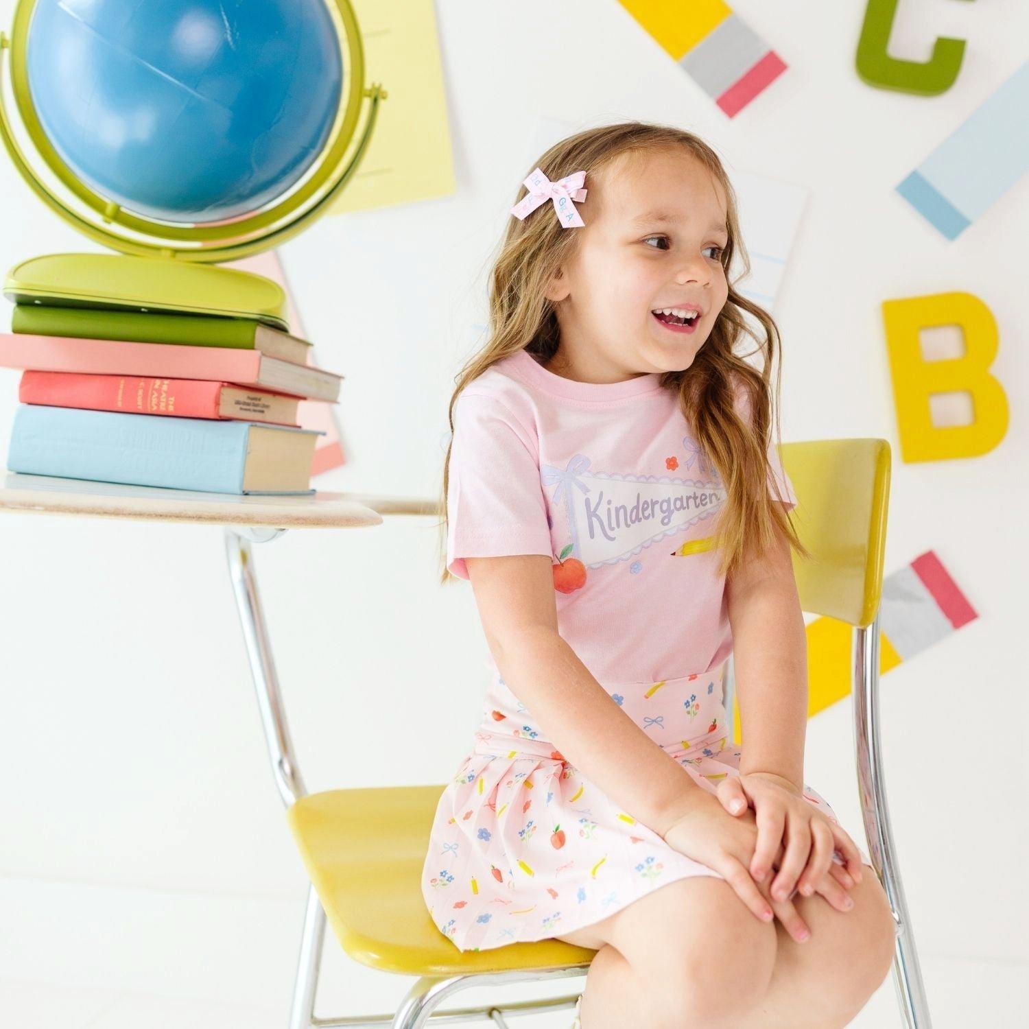Alphabet Bows Clip Set image number 2