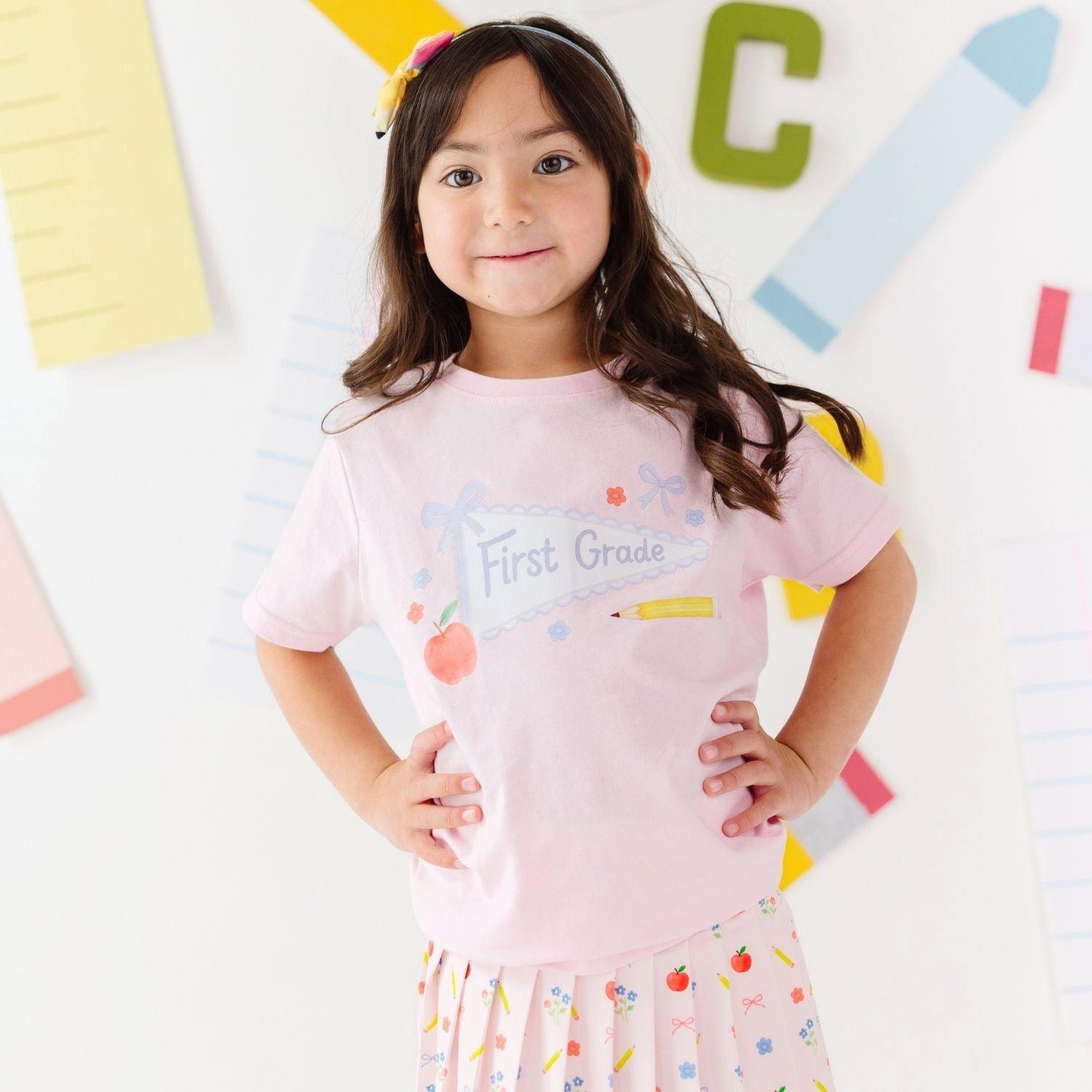 School Days Pencil Bow Headband image number 3