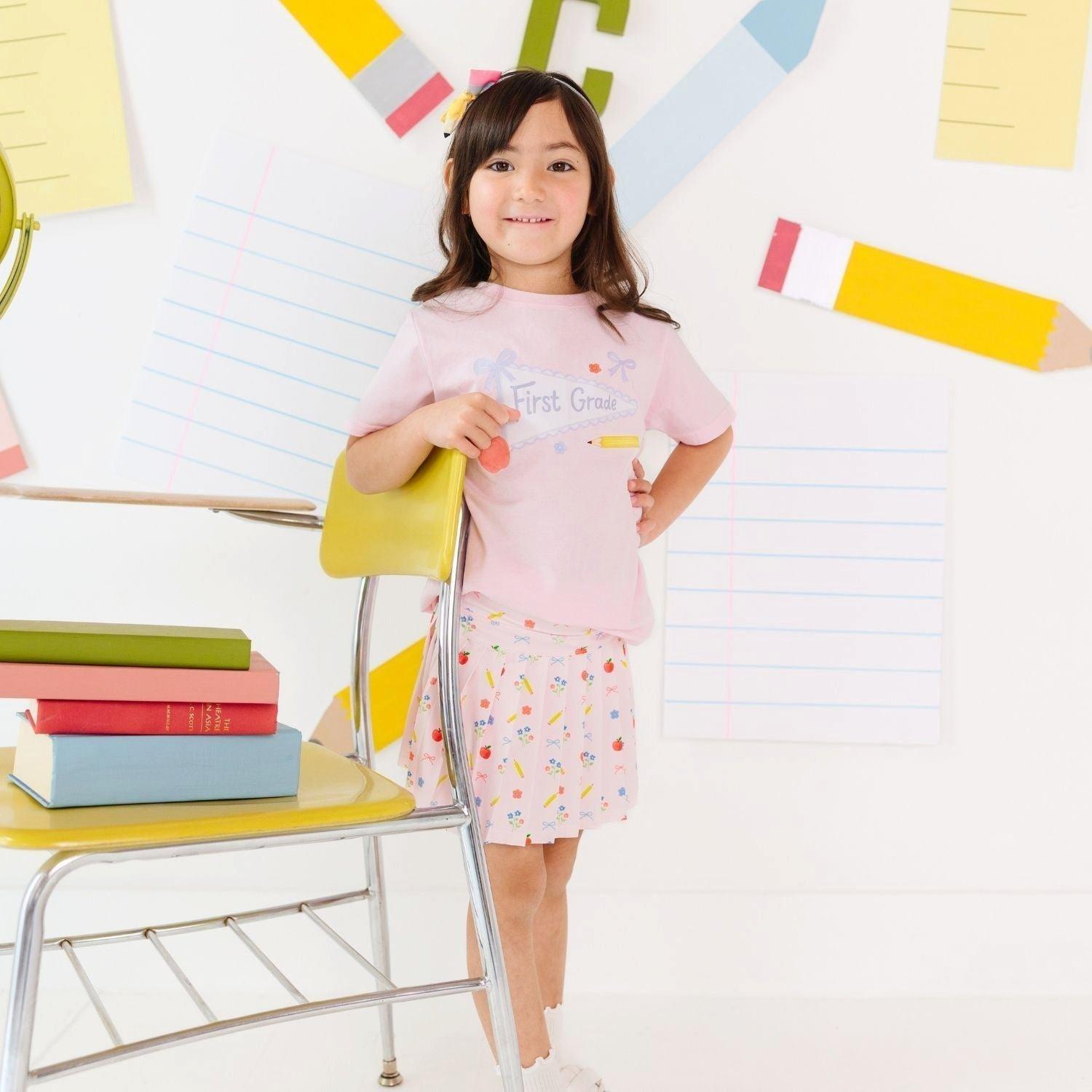 School Days Pencil Bow Headband image number 4