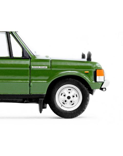 Green Rover Car Print - Classic Car Wall Art