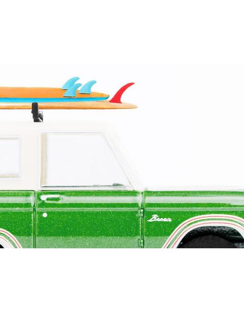 Surfboard Car Wall Art – Green Car Print
