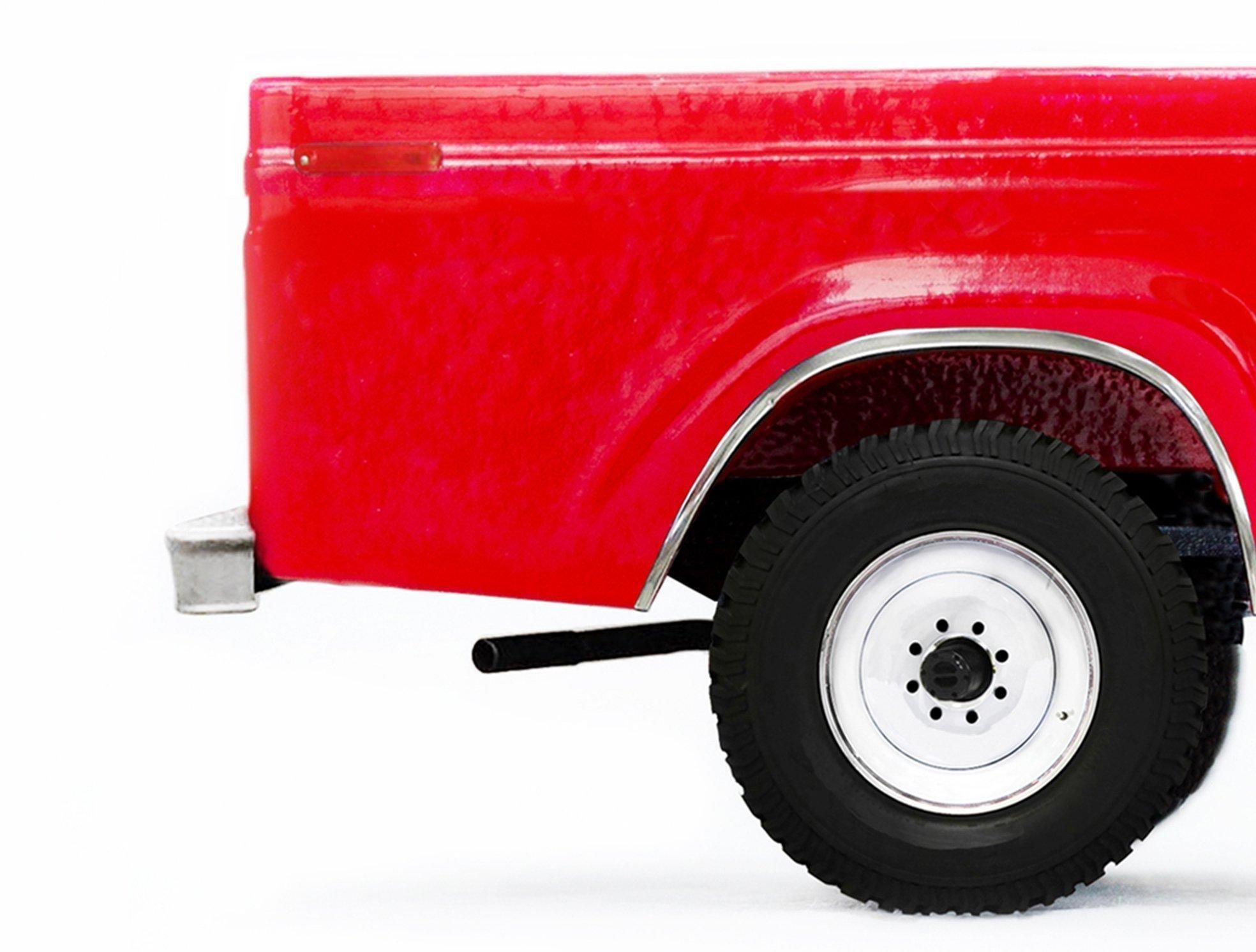 Red Car Print - Classic Car Wall Art image number 1