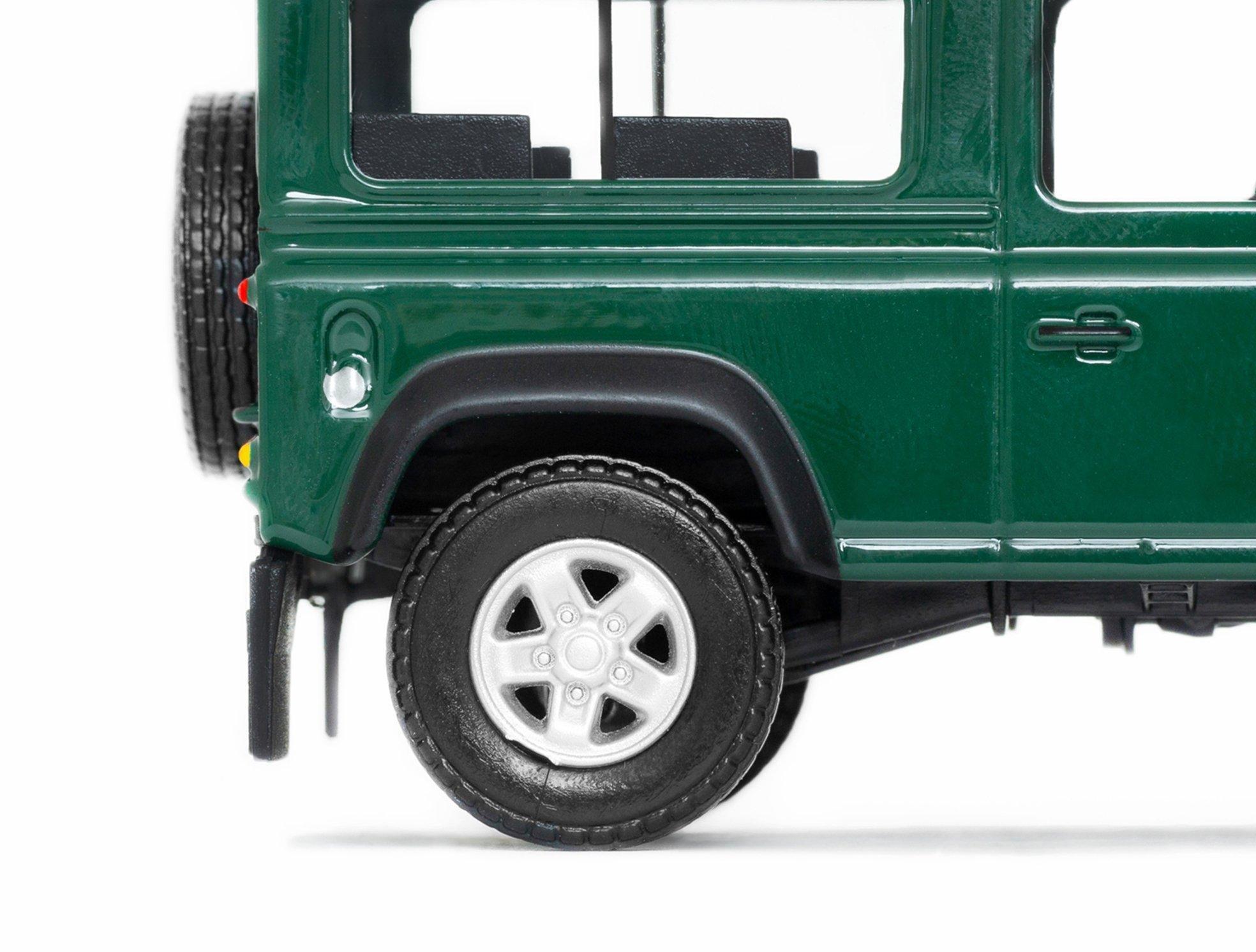 Green Defender Car Print - Classic Car Wall Art image number 1