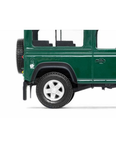Green Defender Car Print - Classic Car Wall Art