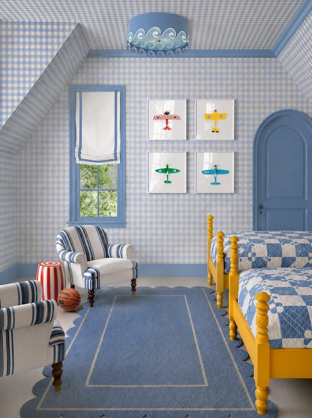 Airplane Wall Art - Green Airplane Print image number 2