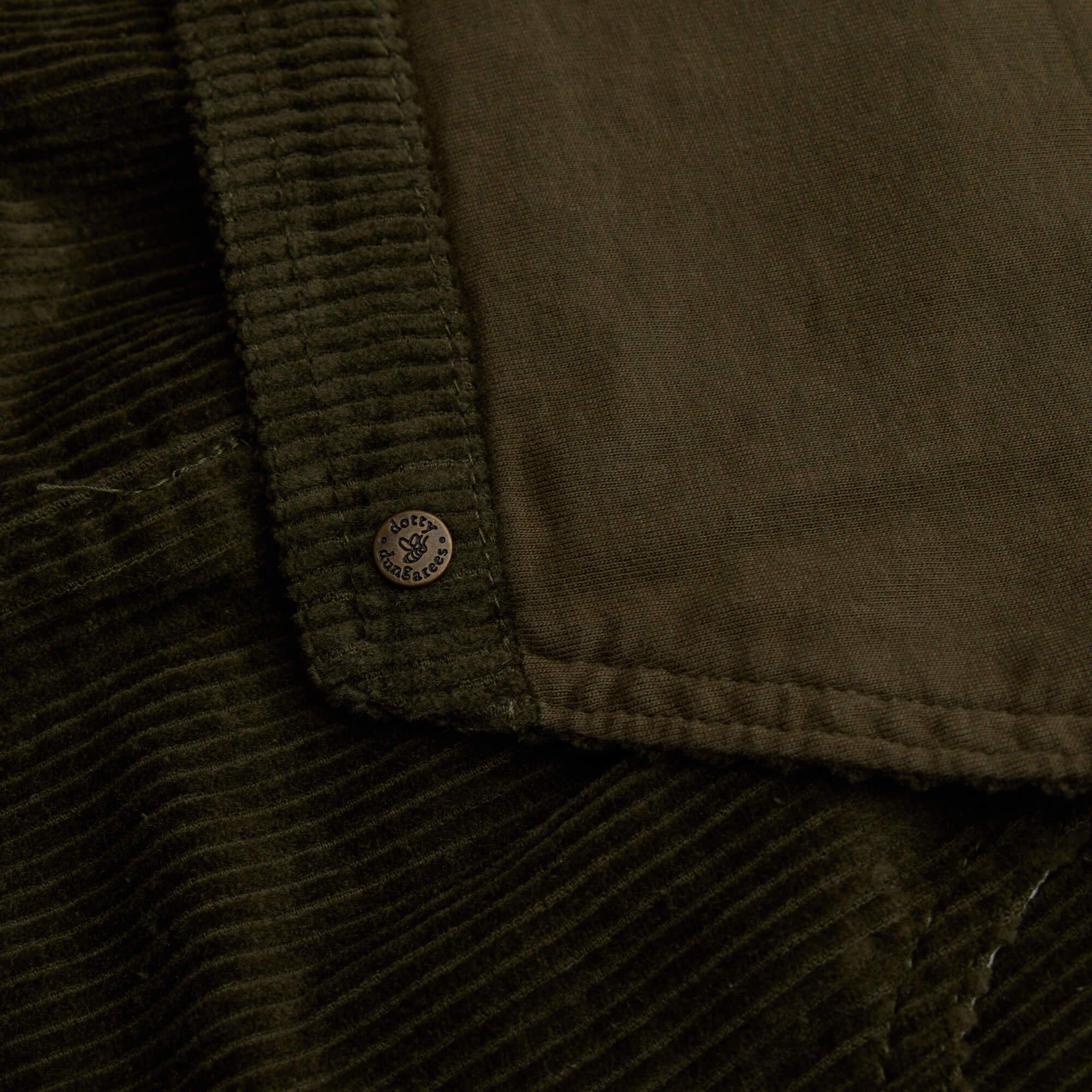 Khaki Chunky Cord Dress image number 4
