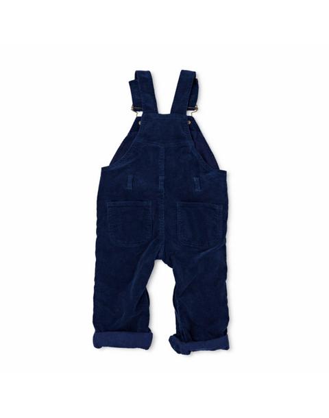 Navy Corduroy Overalls