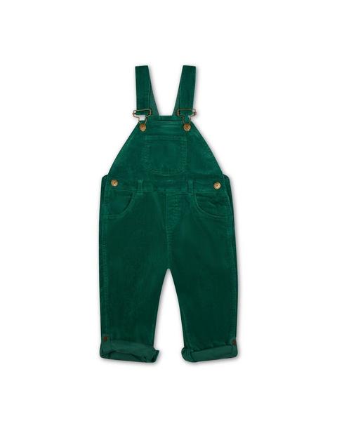 Moss Green Corduroy Overalls
