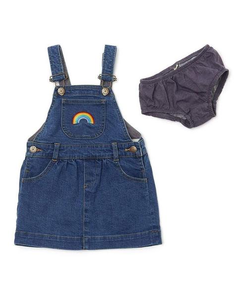 Stonewash RAINBOW Denim Dress