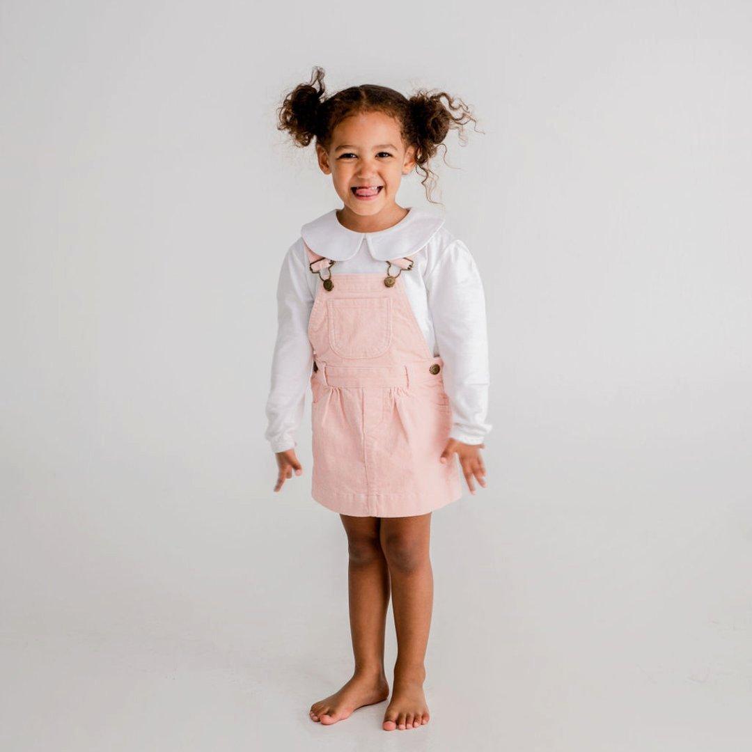Old Rose Pink Corduroy Dress image number 1