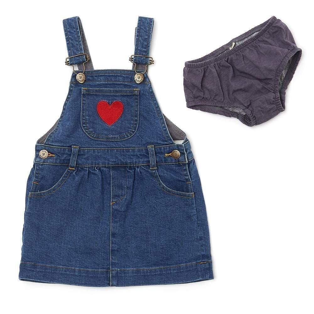 Stonewash LOVE Denim Dress