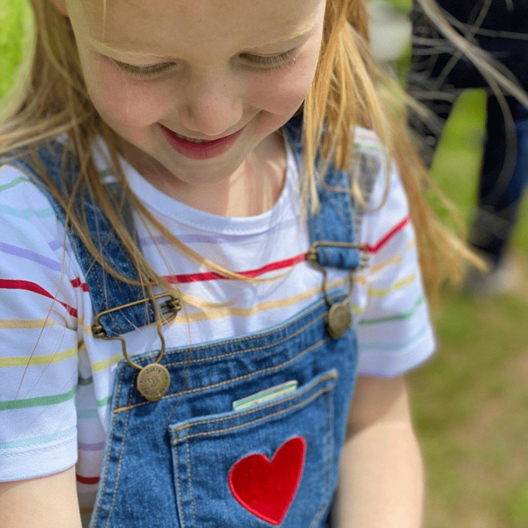 Stonewash LOVE Denim Dress