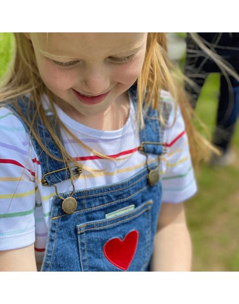 Stonewash LOVE Denim Dress