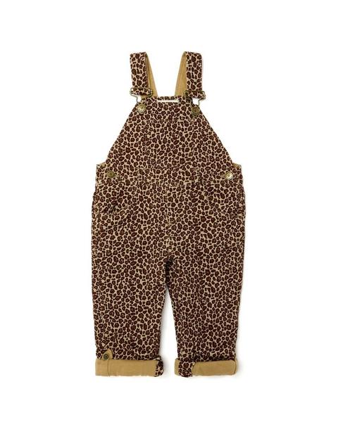 Leopard Print Overalls