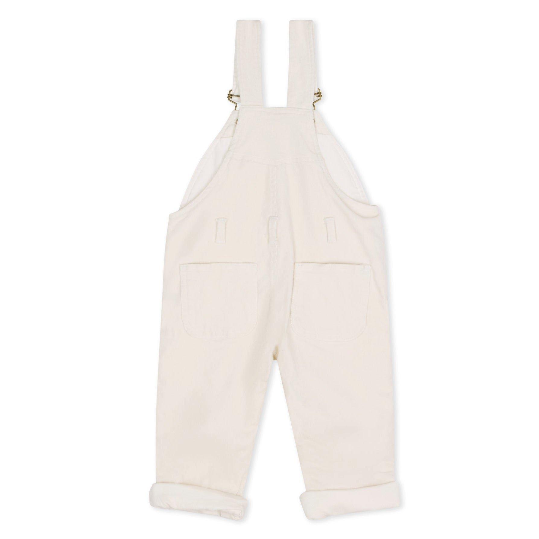 Custard Corduroy Overalls image number 1