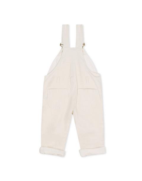 Custard Corduroy Overalls