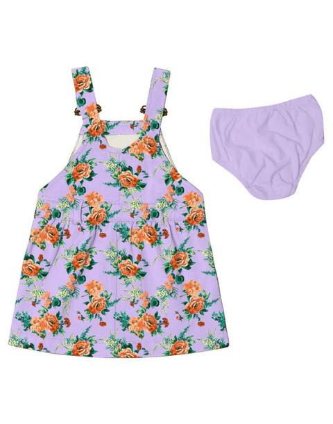DDxAO Overall Dress - Floral Express