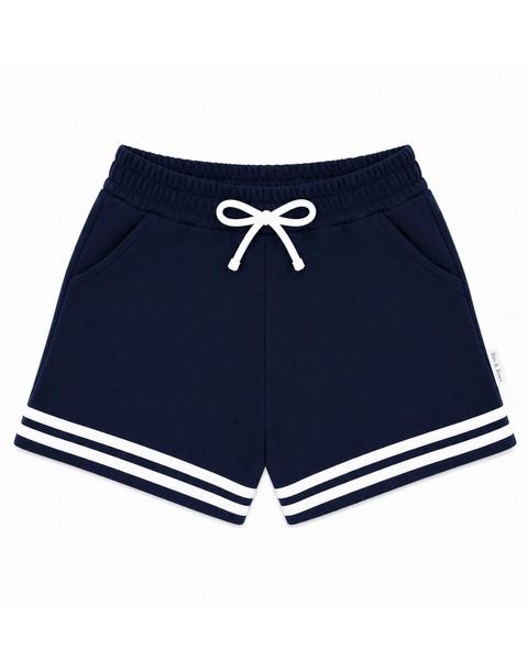 Striped Varsity Shorts