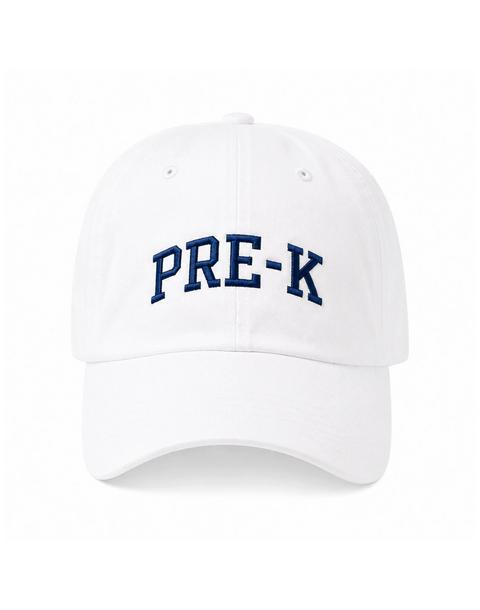 Back-to-School Pre-K Baseball Hat