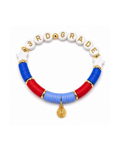 Back-to-School Third Grade Bracelet