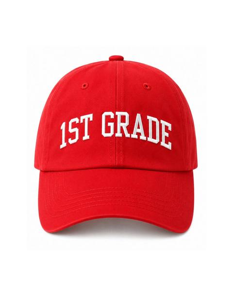 Back-to-School 1st Grade Baseball Hat