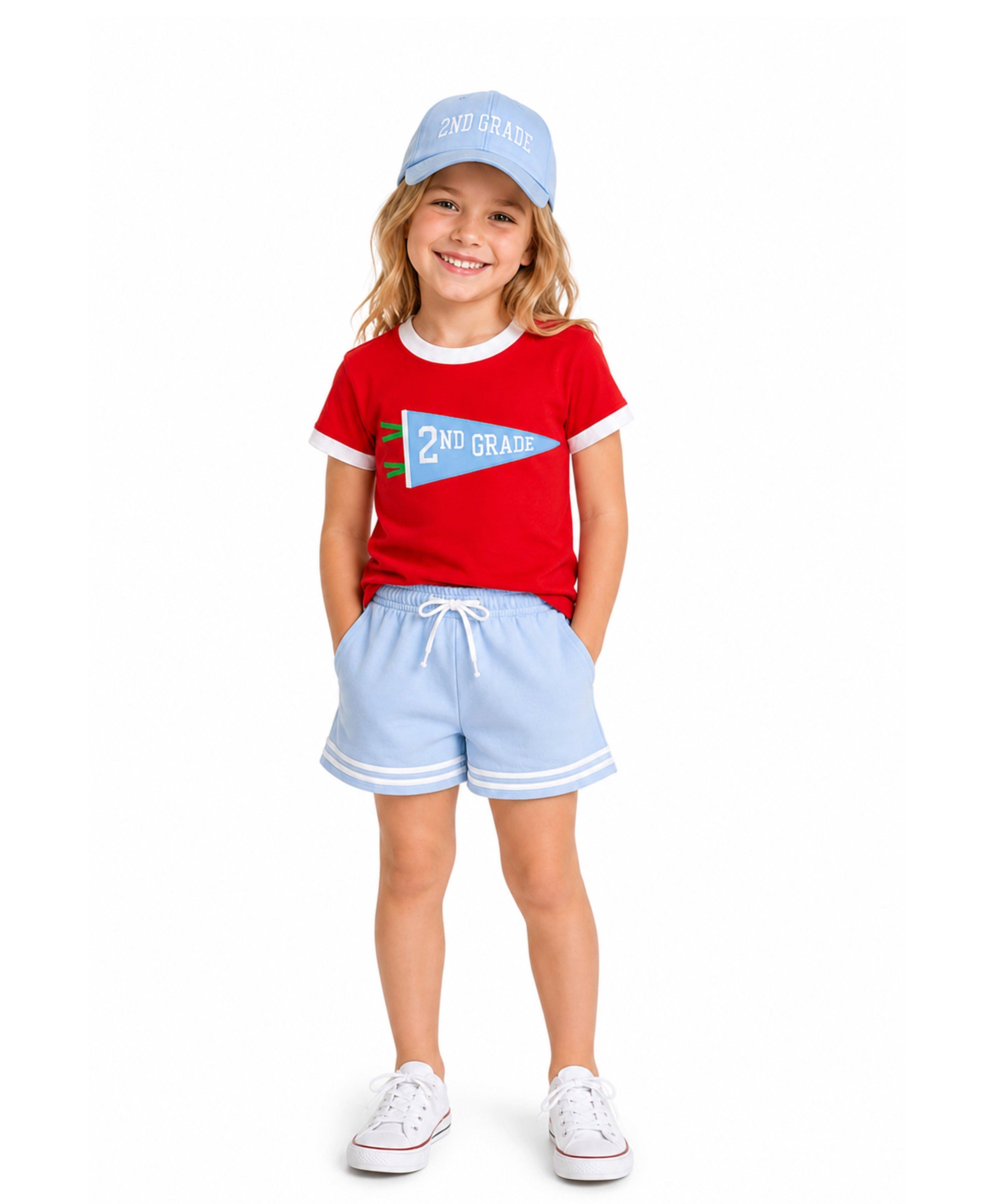 Back-to-School 2nd Grade Baseball Hat image number 1