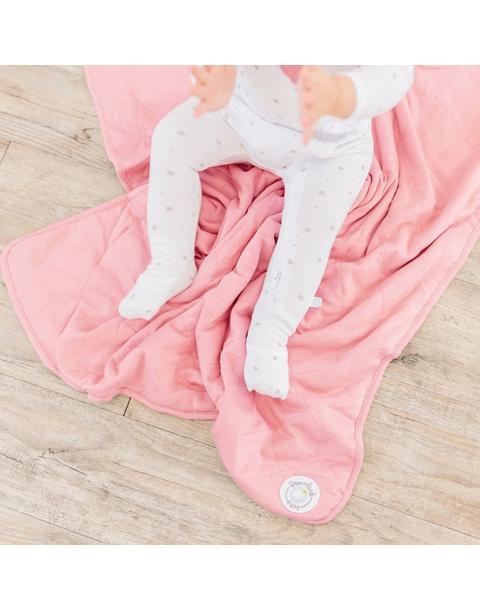 Baby Blanket Dusty Rose