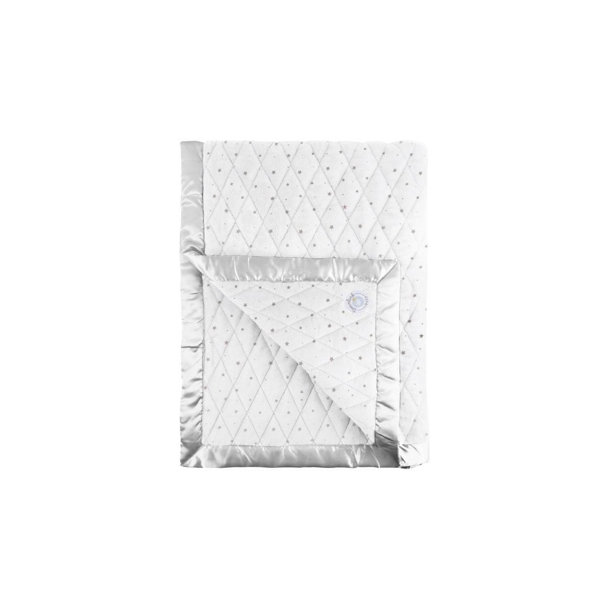 Weighted Toddler Blanket Grey Star image number 0