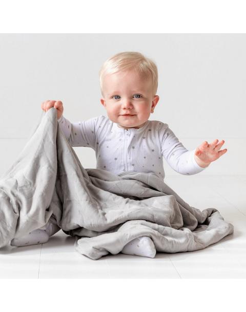 Baby Blanket Moon Gray