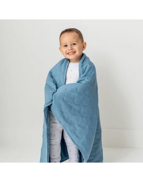 Baby Blanket Ocean Blue
