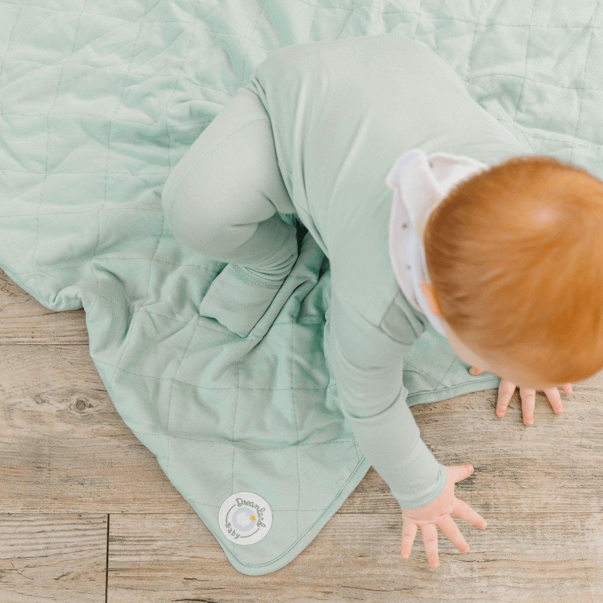 Baby Blanket Sage Green image number 1