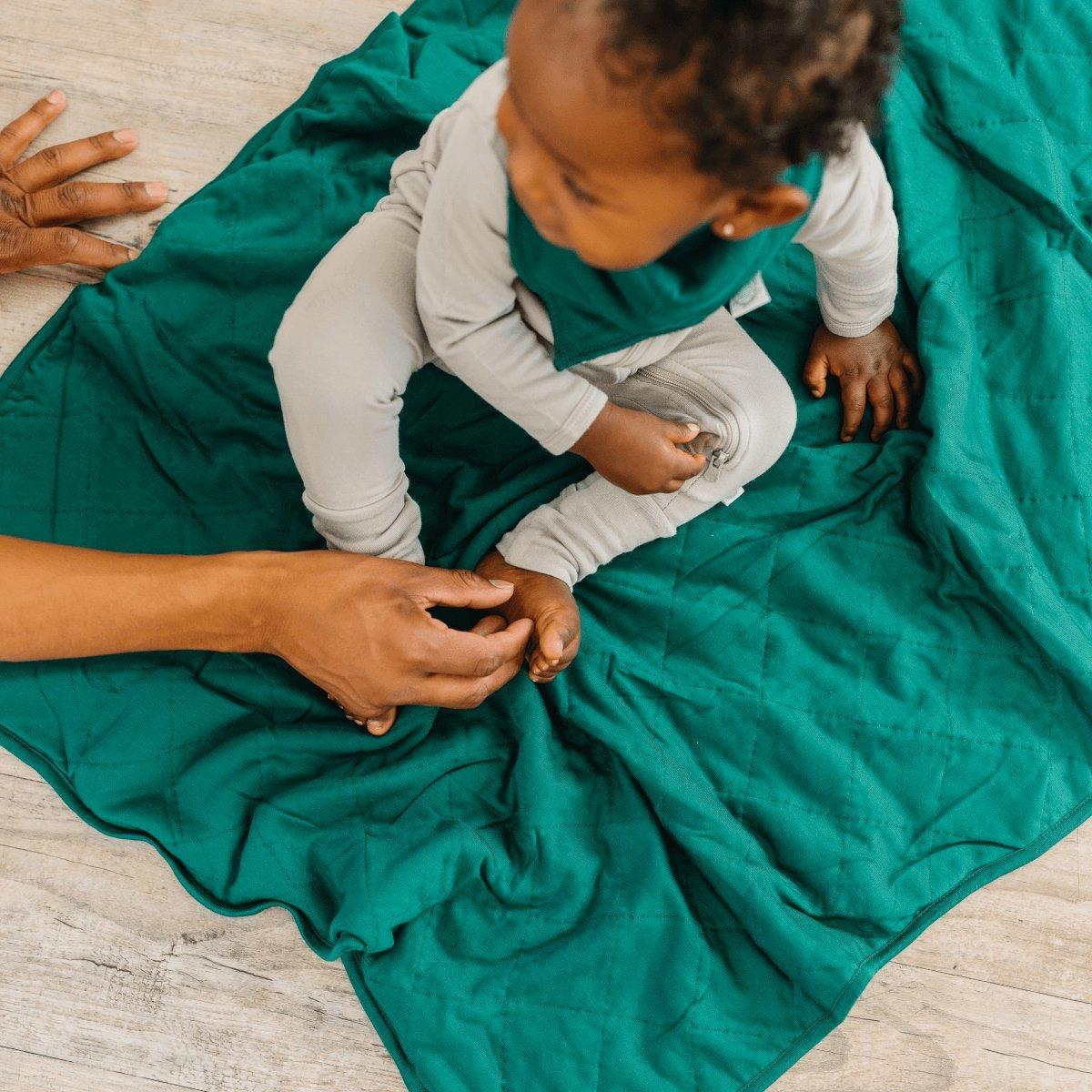 Baby Blanket Forest Green image number 1