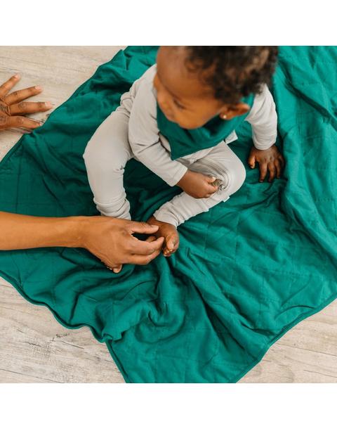 Baby Blanket Forest Green