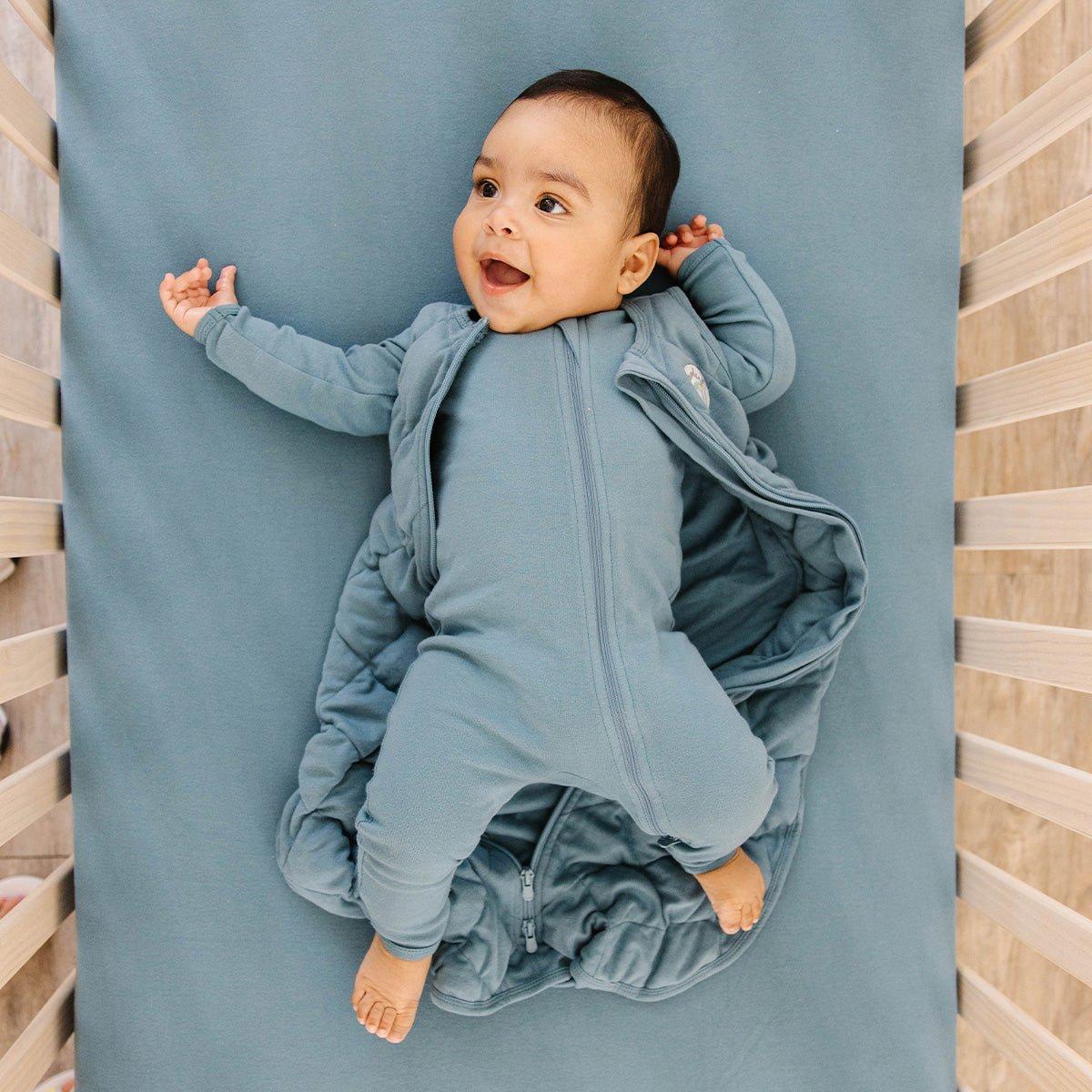 Crib Sheet Ocean Blue image number 1