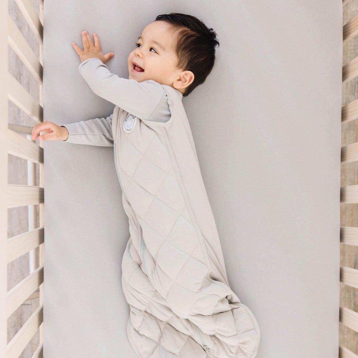 Crib Sheet Moon Gray image number 1