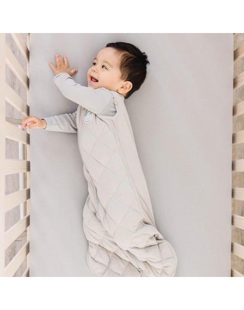 Crib Sheet Moon Gray