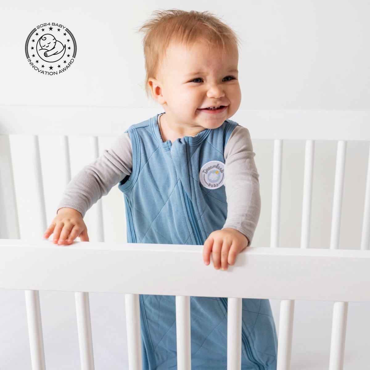 Non-Weighted Sleep Sack Ocean Blue image number 1