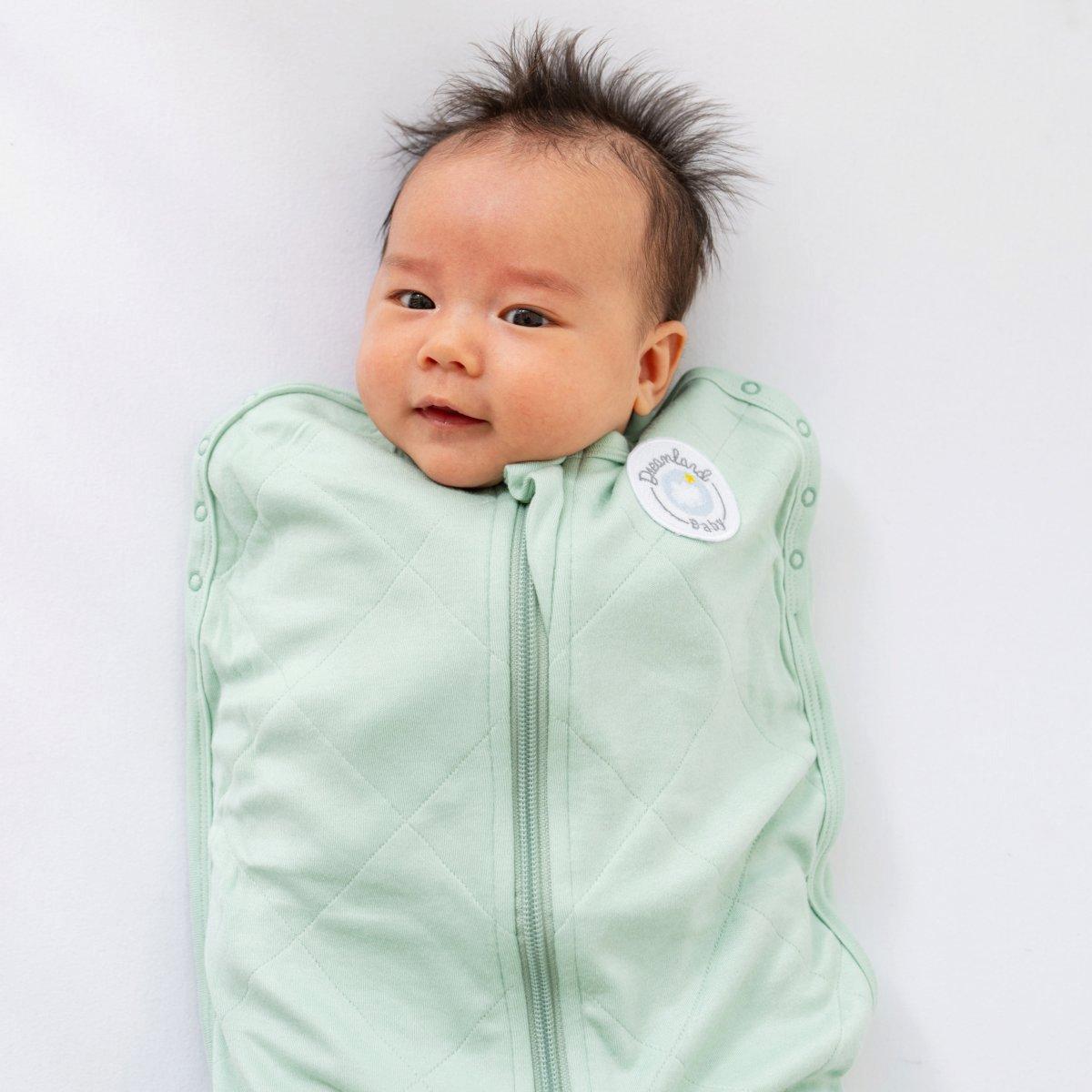 Non-Weighted Swaddle Sage Green image number 1