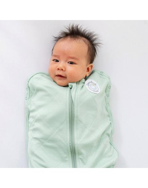 Non-Weighted Swaddle Sage Green