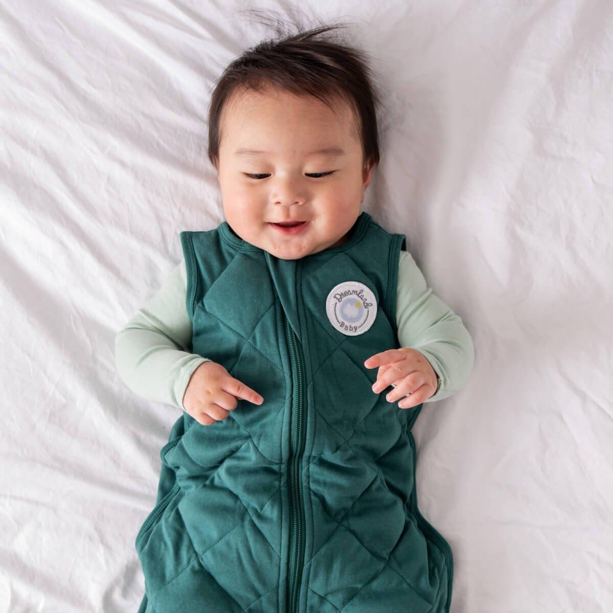 Weighted Sleep Sack Forest Green image number 4