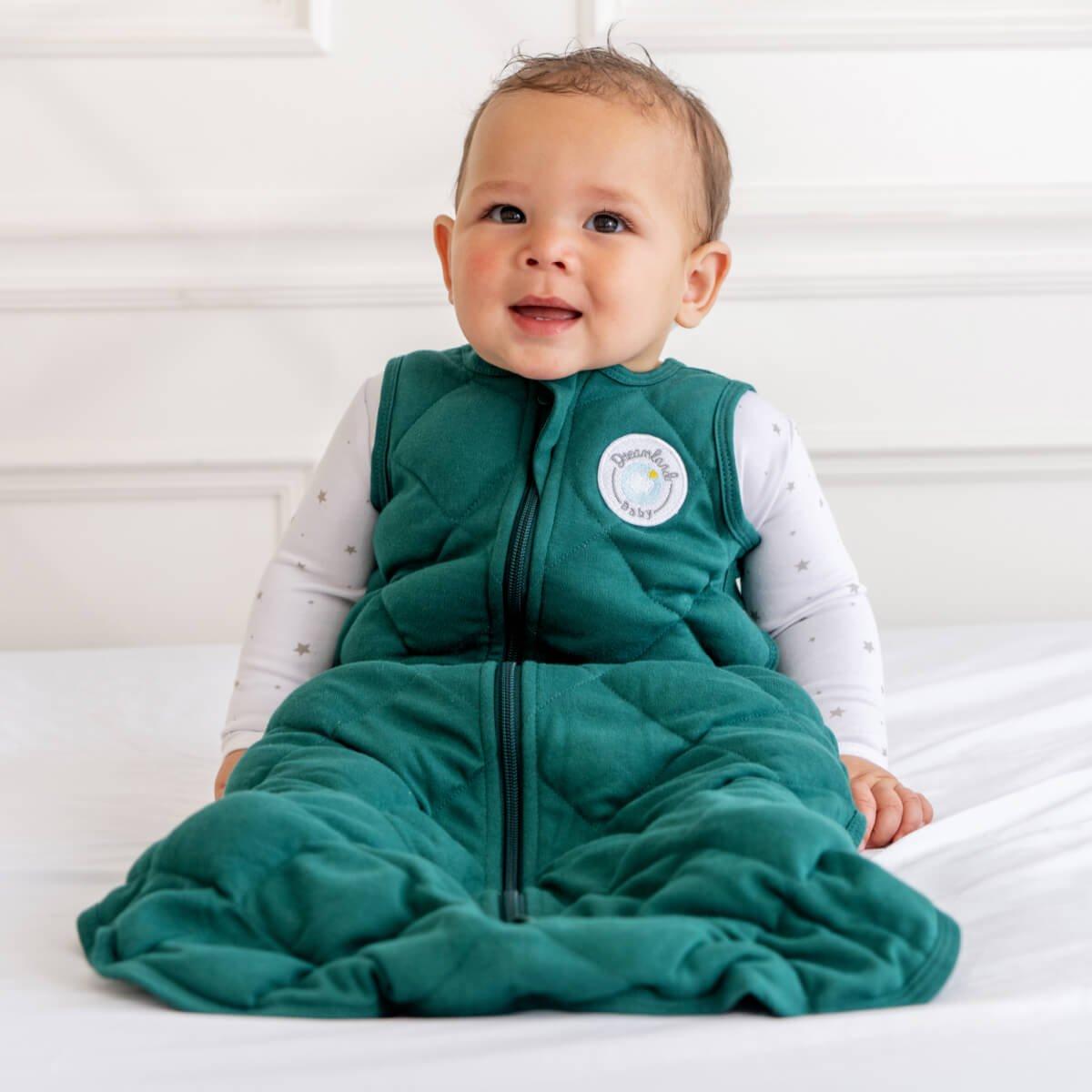 Weighted Sleep Sack Forest Green image number 1
