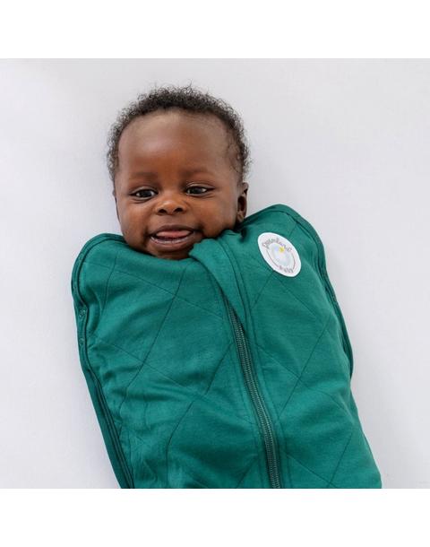 Non-Weighted Swaddle Forest Green